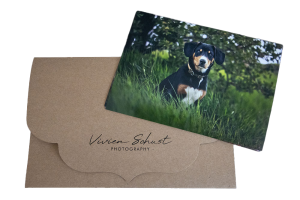 Bestellung von Abzügen von einem Hundeshooting von Vivien Schust Photography